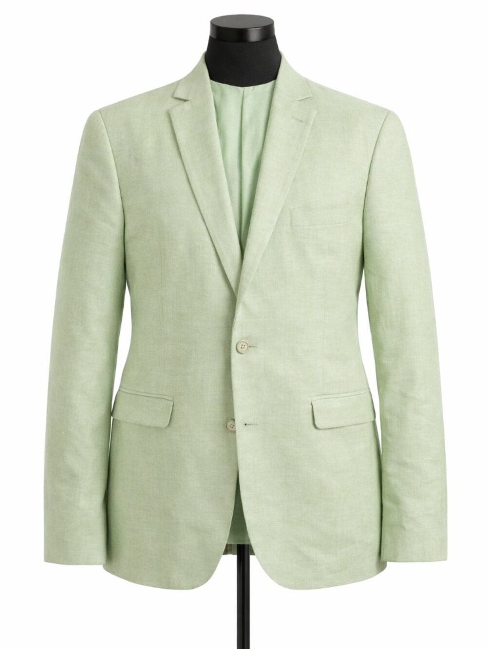 MAGE MALE Men's Mint Green Blazer Jacket Satin Lining 3XL